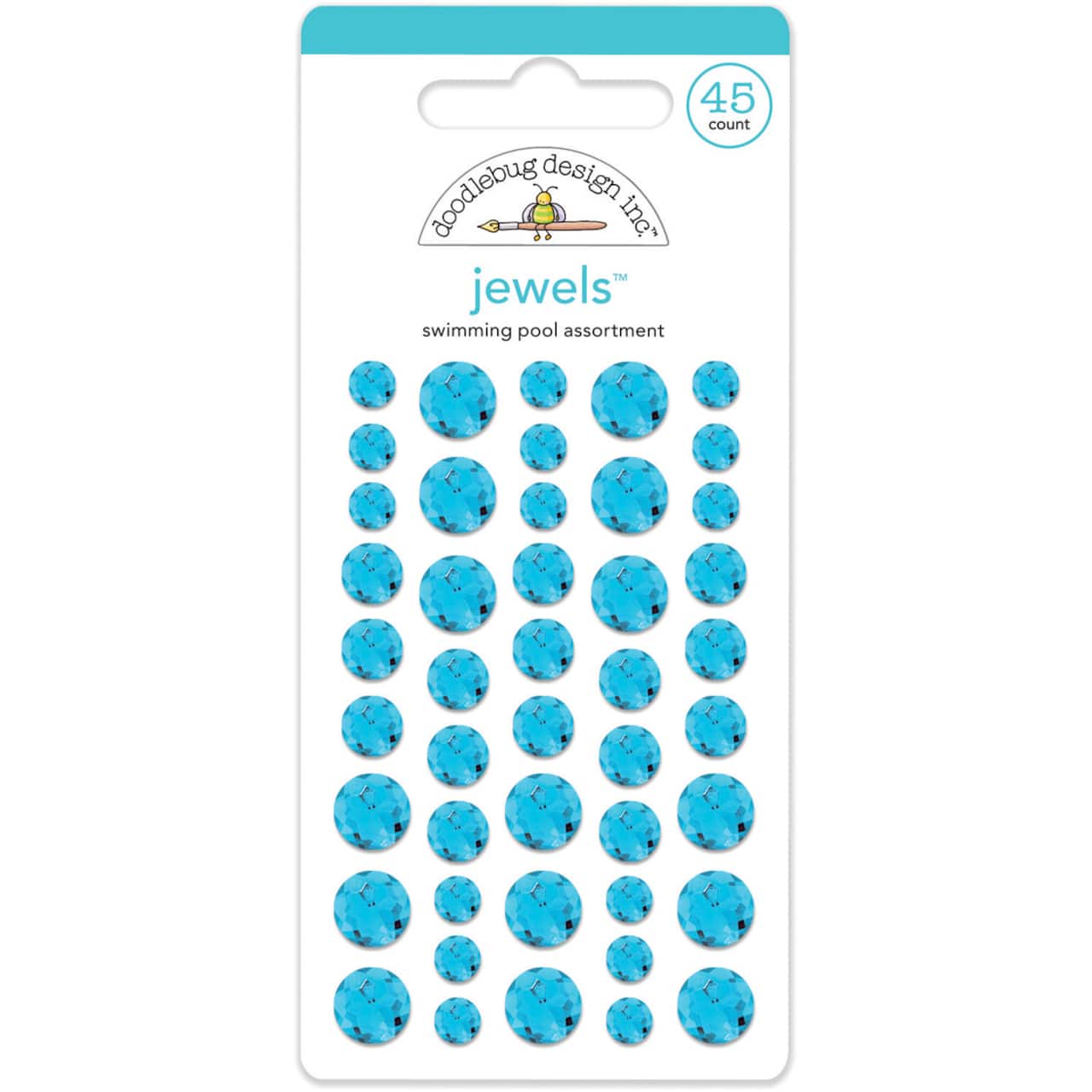 Doodlebug Design Inc.™ Jewels™ Adhesive Gems, 45ct.
